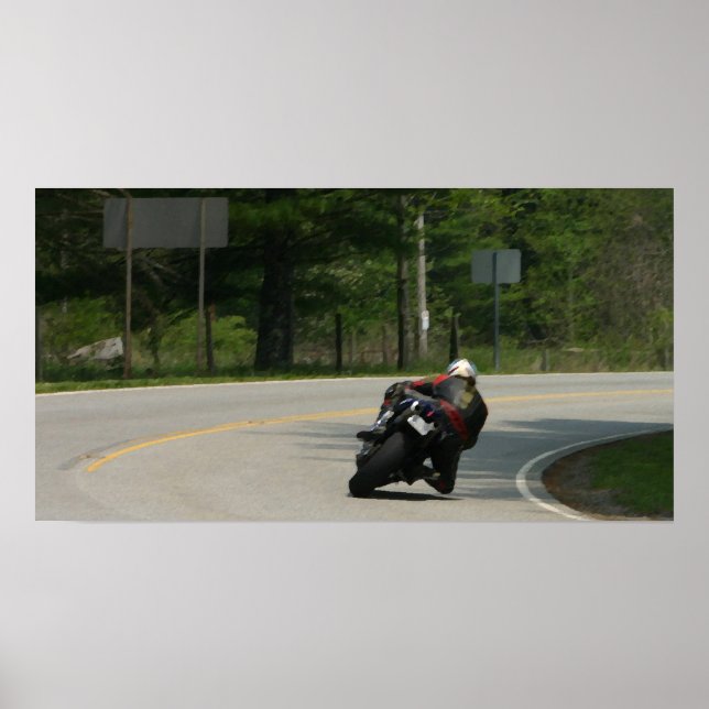 Sport Bike Poster (Framsidan)