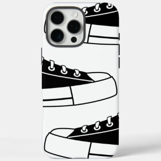 Sport Black Sneakers iPhone 16 Pro Max Fodral