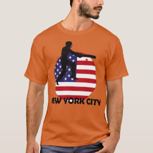 Sport Cricket & New York City T Shirt