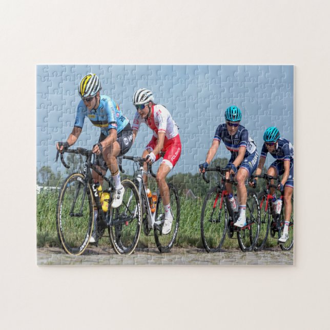 Sport Cykeltävlingar Pussel (Horisontell)