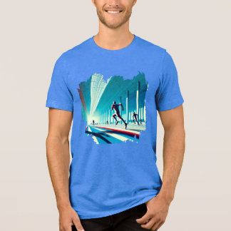 Sport Dreams - Bright Abstrakt Digital T-shirt