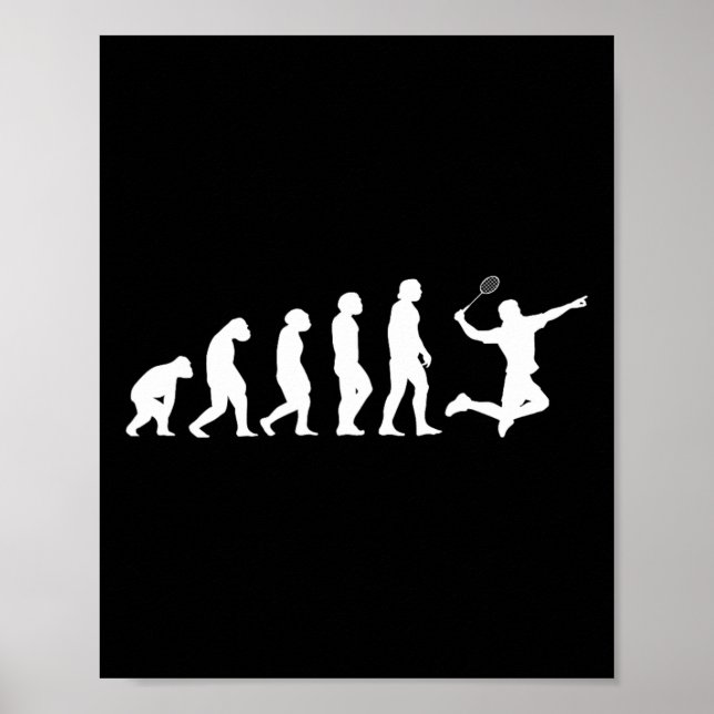 Sport Evolution Badminton Poster (Framsidan)
