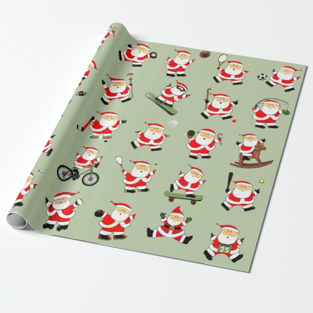 Sport Fitness Jul Presentpapper (Utrullad)