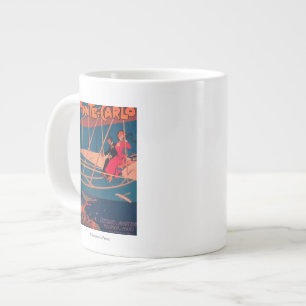 Sport för luftfart Poster Jumbo Mugg