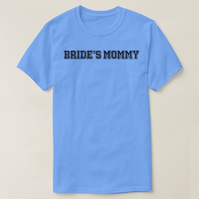 Sport Funny Brides Mamma T Shirt (Design framsida)