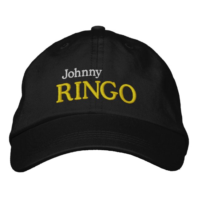 Sport Goods Golf Suppories JOHNNY RINGO Stil Broderad Keps (Framsida)