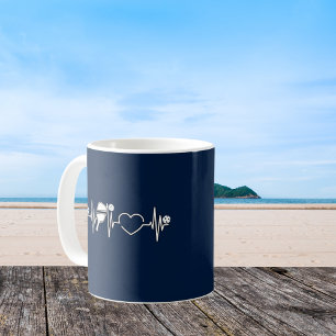 Sport Hartball Pickleball Älskare Present Kaffemugg