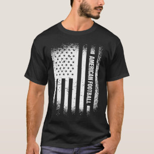 Sport i USA, Flagga Amerikanska fotbollen 3 T Shirt