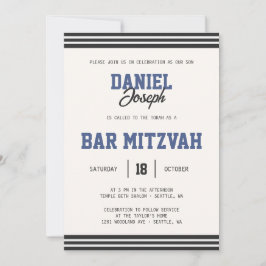 Sport jacka Pub Mitzvah-inbjudan Inbjudningar