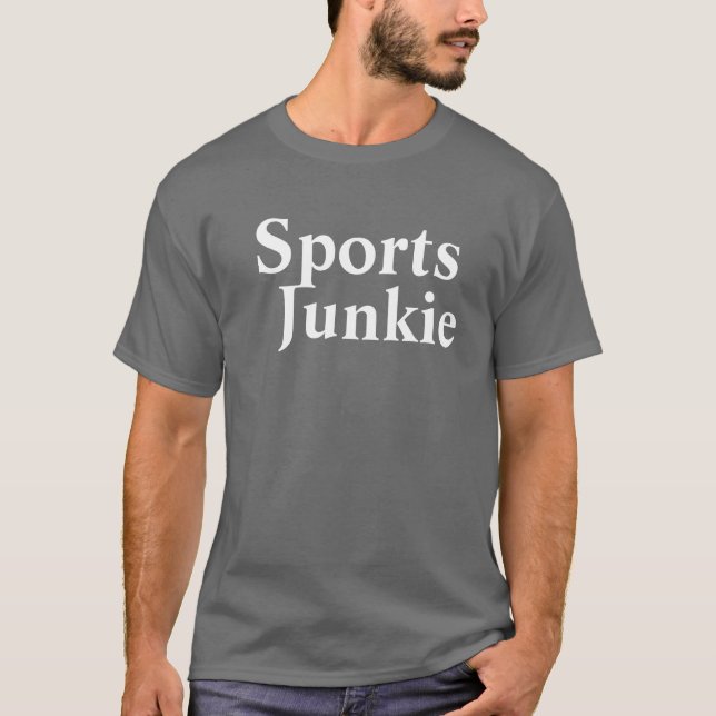 Sport Junkie Manar Dk Grått T Shirt (Framsida)