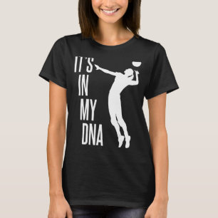 Sport Kärlek Training Player Women DNA Volleyball T Shirt