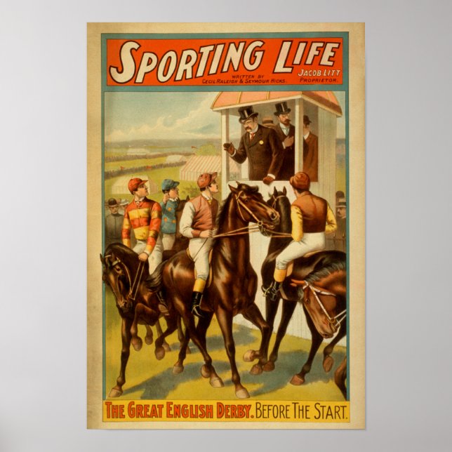 Sport Life - Den Underbara engelska derby-teatern Poster (Framsidan)