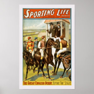 Sport Life Vintage affisch