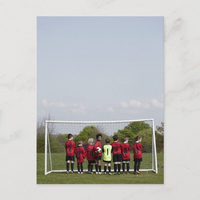 Sport. Livsstil, Fotboll Vykort (Framsida)