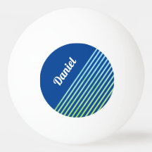 Sport Modern Geometric Blue Rand Namn