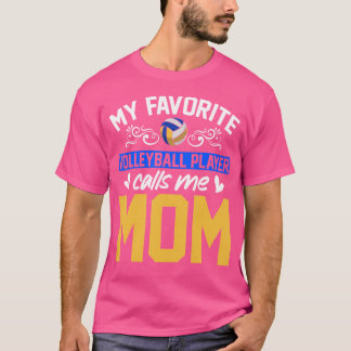Sport Mors dag Volleyball Player Mamma Volleyball T Shirt