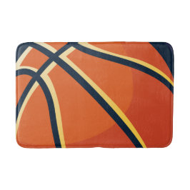 Sport Orange Basketboll Badrumsmatta