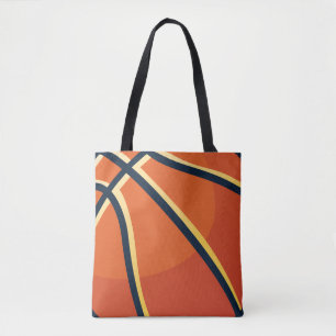 Sport Orange Basketboll Tygkasse