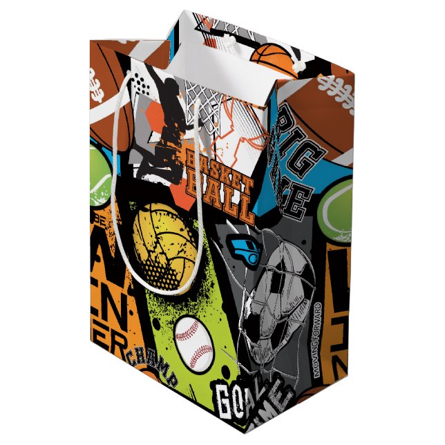 Sport Pattern With Balls (Baksidan Vinklad)