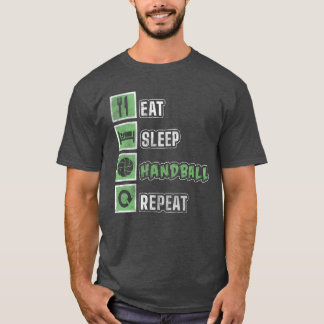 Sport Player Goal Beach Handball family friends T Shirt
