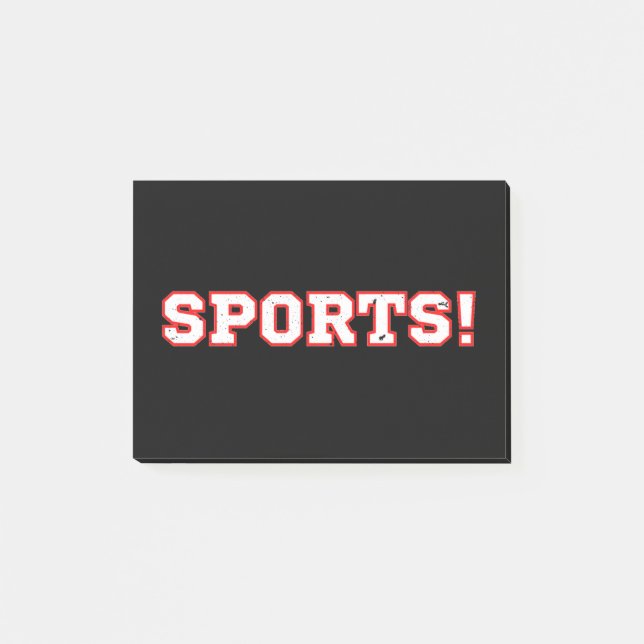 Sport Post-it Block (Framsida)