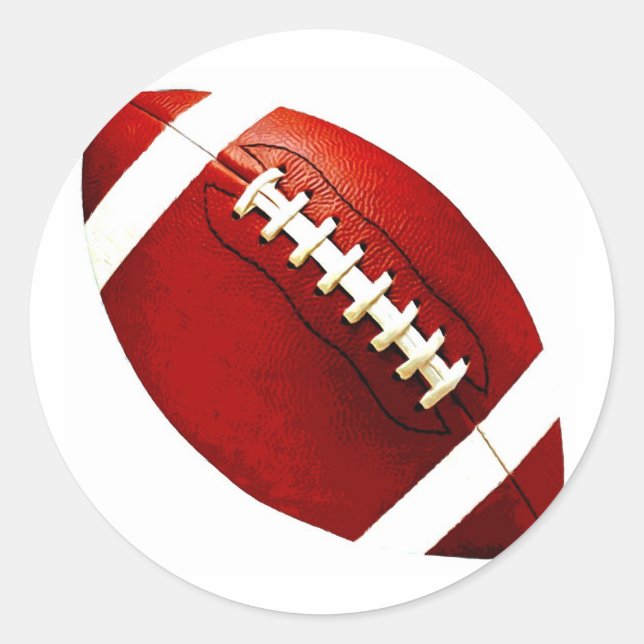 Sport Runt Klistermärke (Framsida)