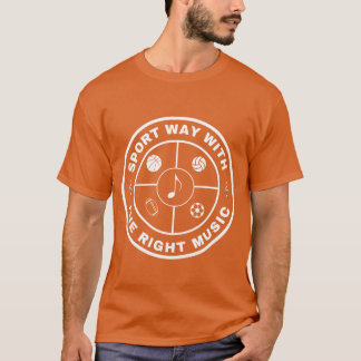 sport sätt med rätt musik rolig vintage t shirt