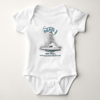 Sport som Mar1 fiskar 31' klassiker Bertram Tee Shirt