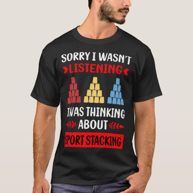 Sport Stacking Cup Stacking Snabb Stacking Koppar T Shirt (Framsida)