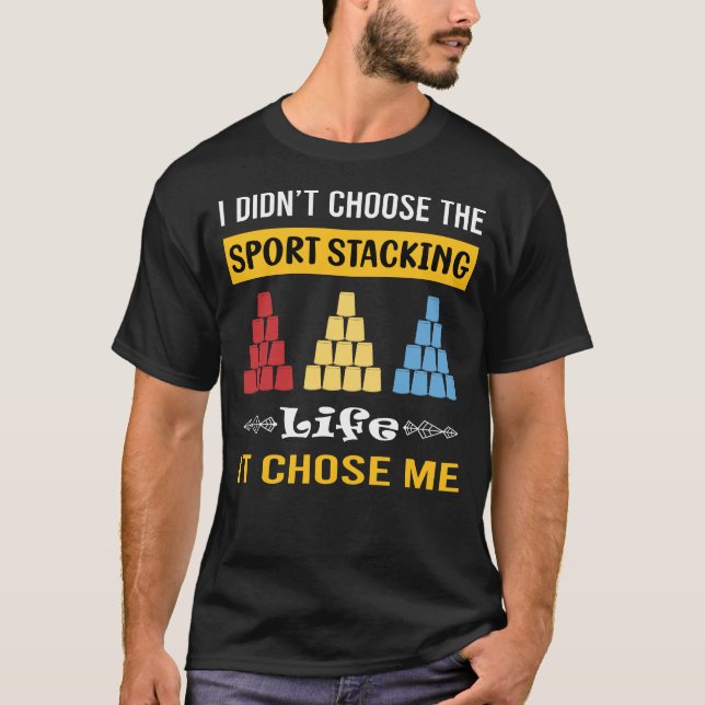 Sport Stacking Cup Stacking Speed Stacking Koppar T Shirt (Framsida)