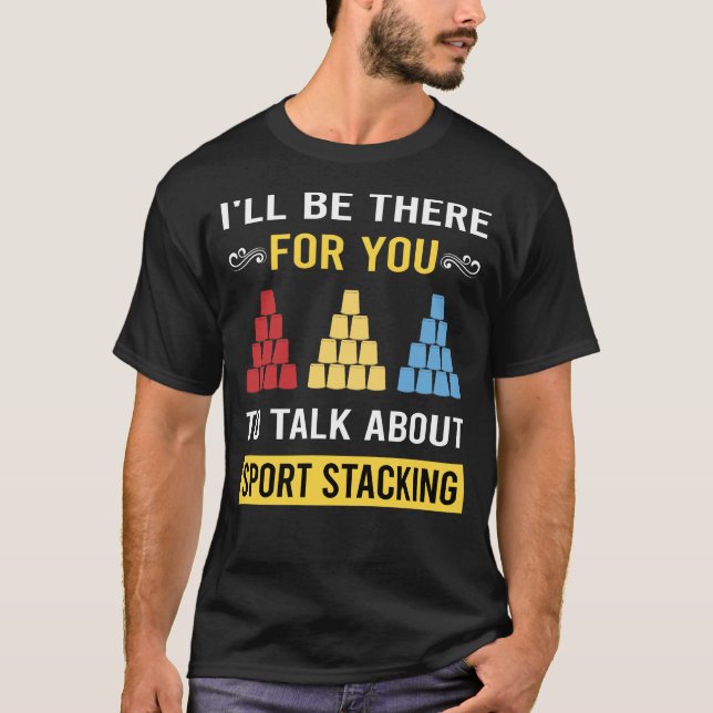 Sport Stacking Cup Stacking Speed Stacking Koppar T Shirt (Framsida)
