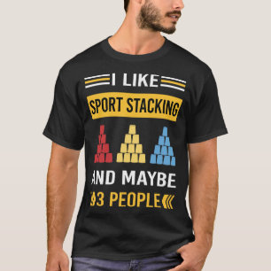 Sport Stacking Cup Stacking Speed Stacking Koppar T Shirt