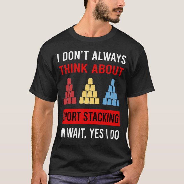 Sport Stacking Cup Stacking Speed Stacking Koppar T Shirt (Framsida)