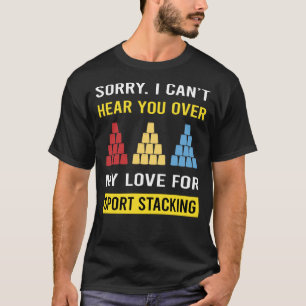 Sport Stacking Cup Stacking Speed Stacking Koppar T Shirt