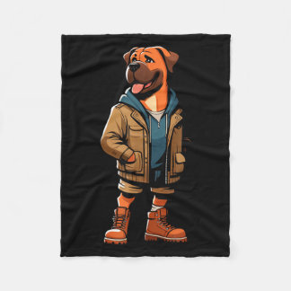 Sport Style Brasiliansk Hund Cool Jac Outfit Hund Fleecefilt