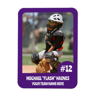 Sport Team Player (3" x4" i) Photo Magnet