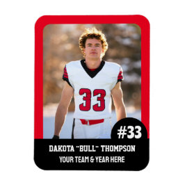 Sport Team Player (3" x4" i) Photo Magnet