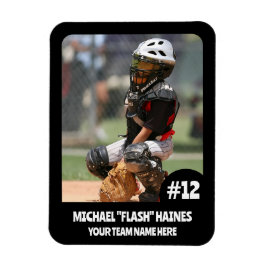 Sport Team Player (3" x4" i) Photo Magnet