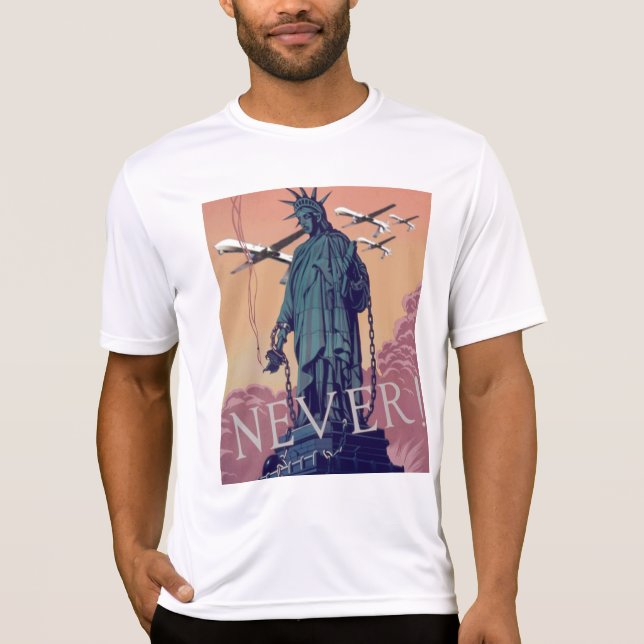 Sport-TekAnti-surr T-tröja Tee (Framsida)