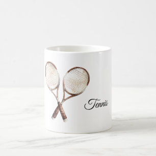 Sport Tennisracketar Kaffemugg