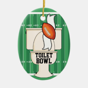 Sport - Toilet BOWL - SRF Ceramic Ornament