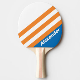 Sport Vintage New Amsterdam-ränder med namn Pingisracket