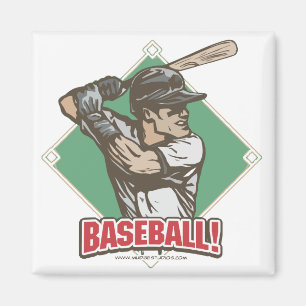 Sportar för baseballdiamantslugger utrustar magnet