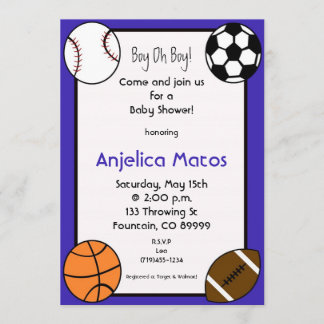 sportar pojkeOh pojke! , går med att hedra, komen Inbjudningar