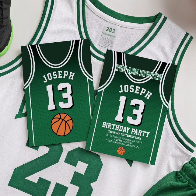 Sportarna 13 Födelsedagsfest inbjudan (Skapare uppladdad)