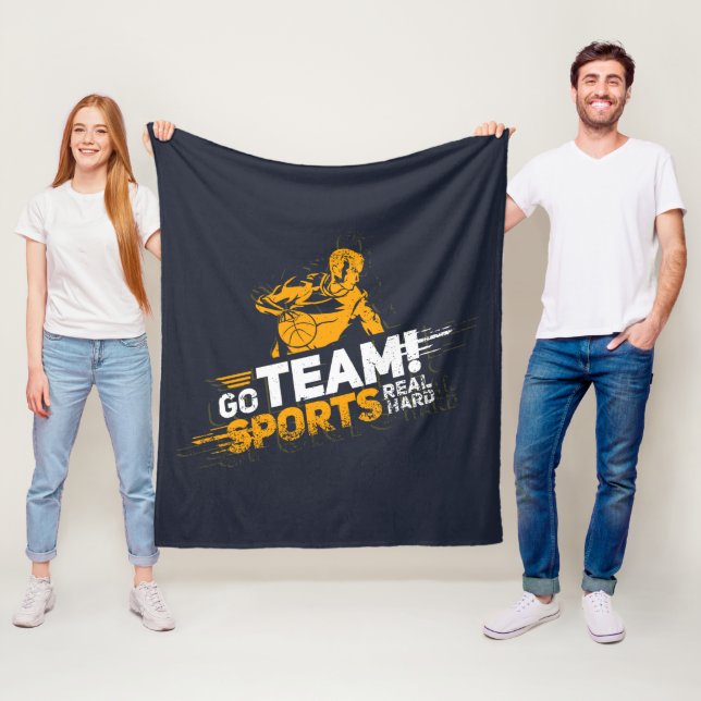 Sportarna är äkta hårda fleecefilt (På plats)