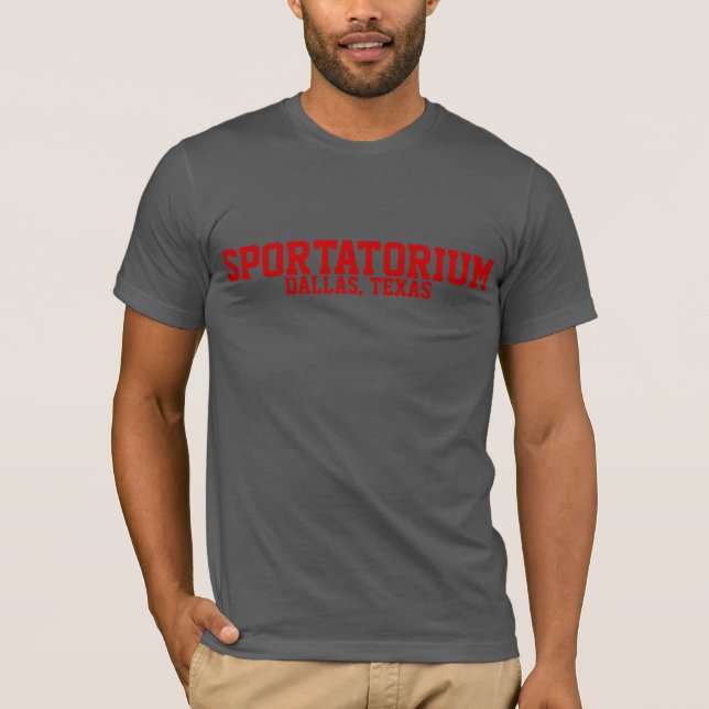 Sportatorium skjorta tee shirt (Framsida)