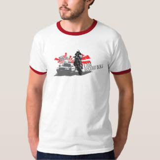 Sportbike - men kommendera I-förmiddagen Tee Shirt