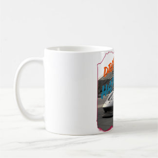 Sportbil drifting-mugg kaffemugg
