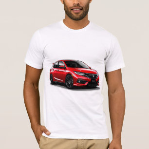 Sportbil med livlig färg t shirt